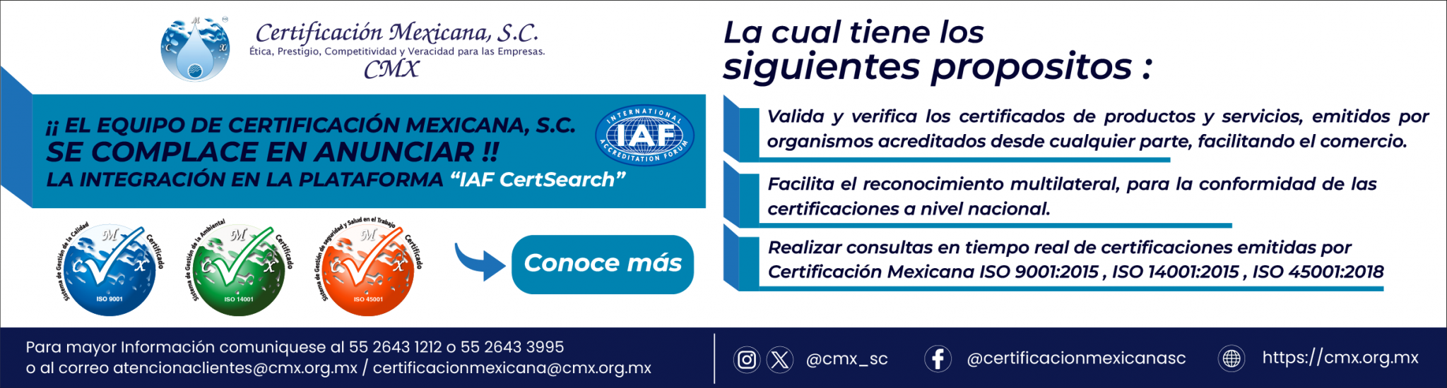 IAF CertSearch OCS BANNER